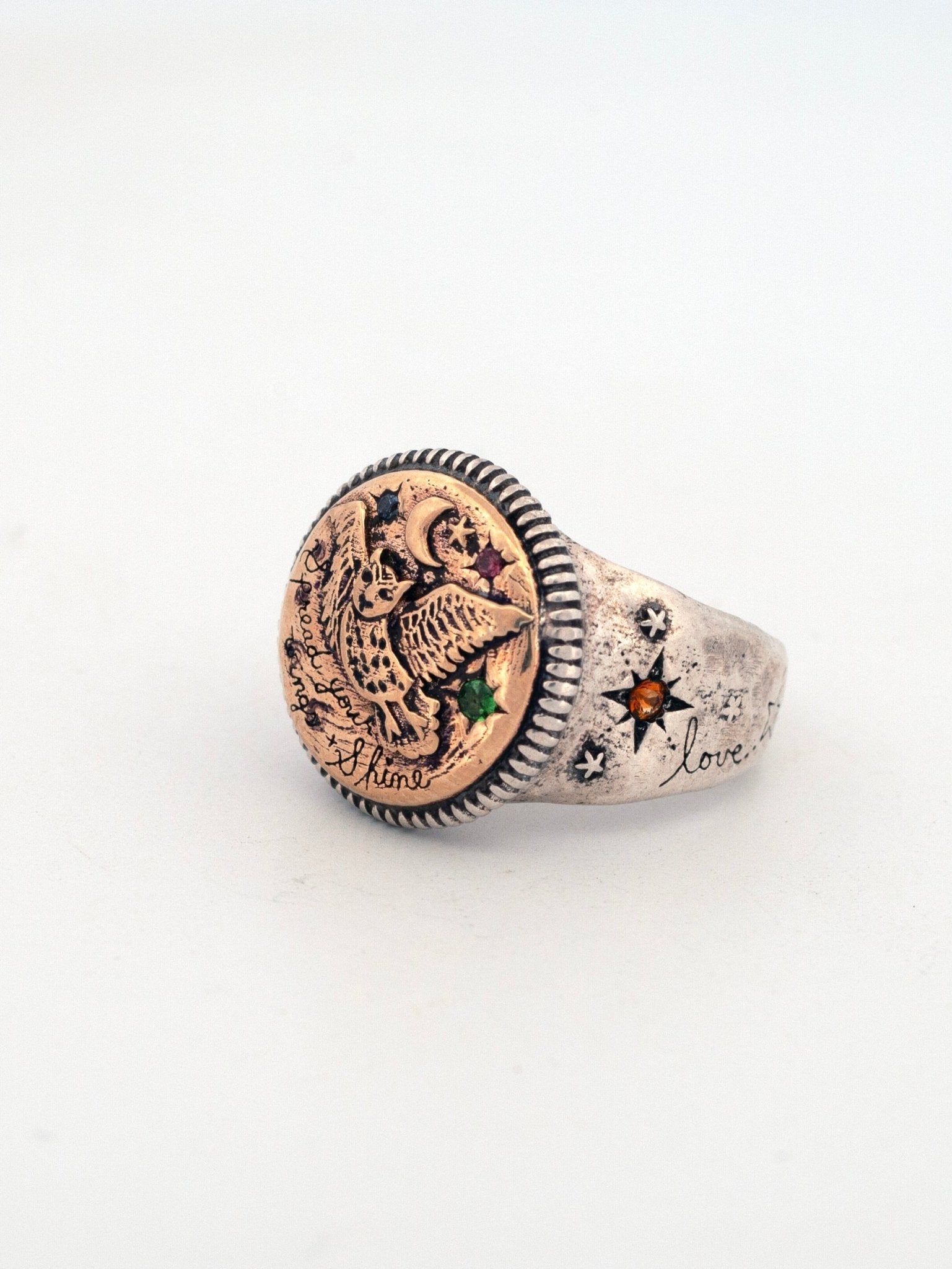 Spread Your Wings And Shine Ring — Handmade by Jes MaHarry