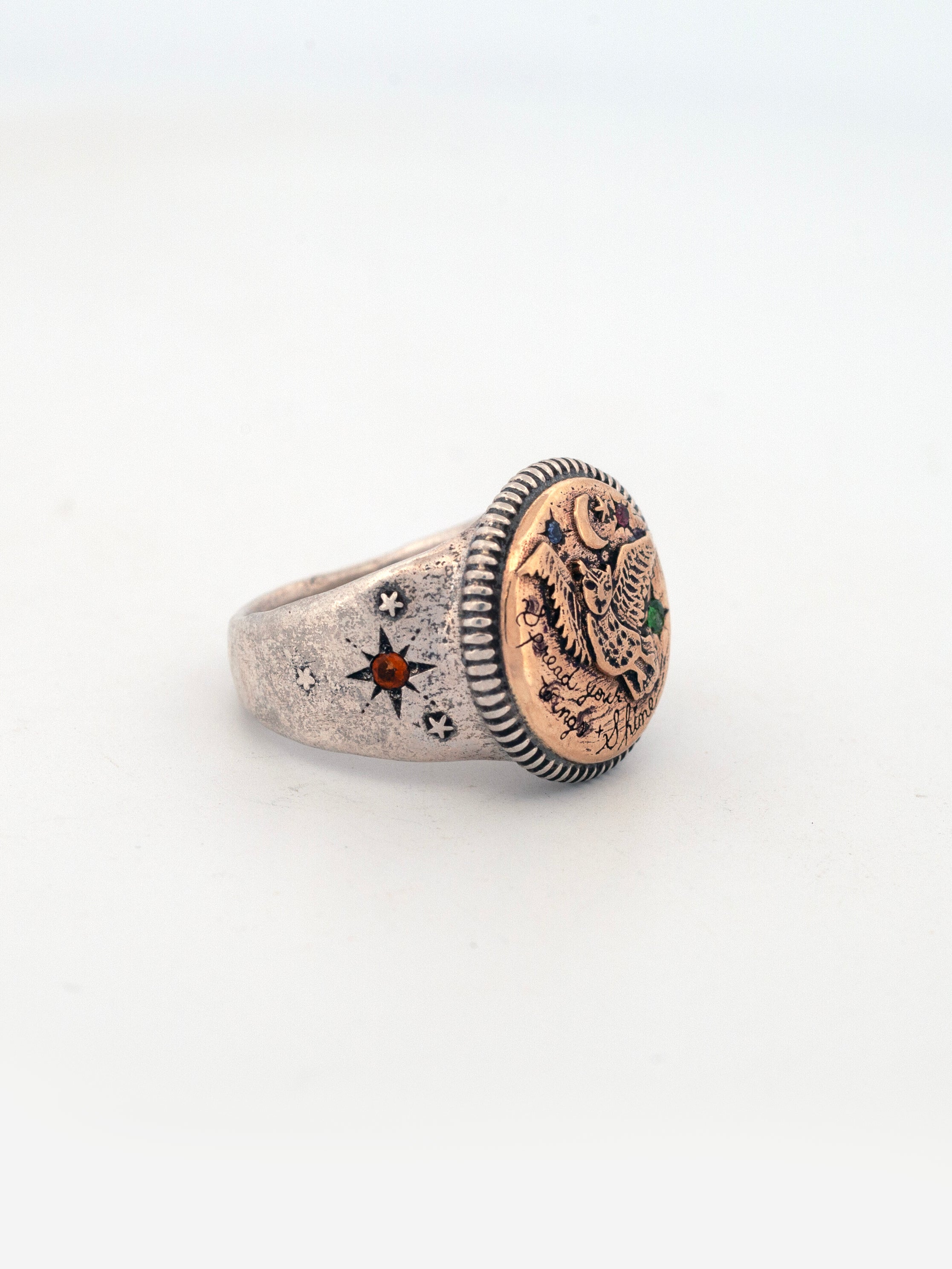 Spread Your Wings And Shine Ring