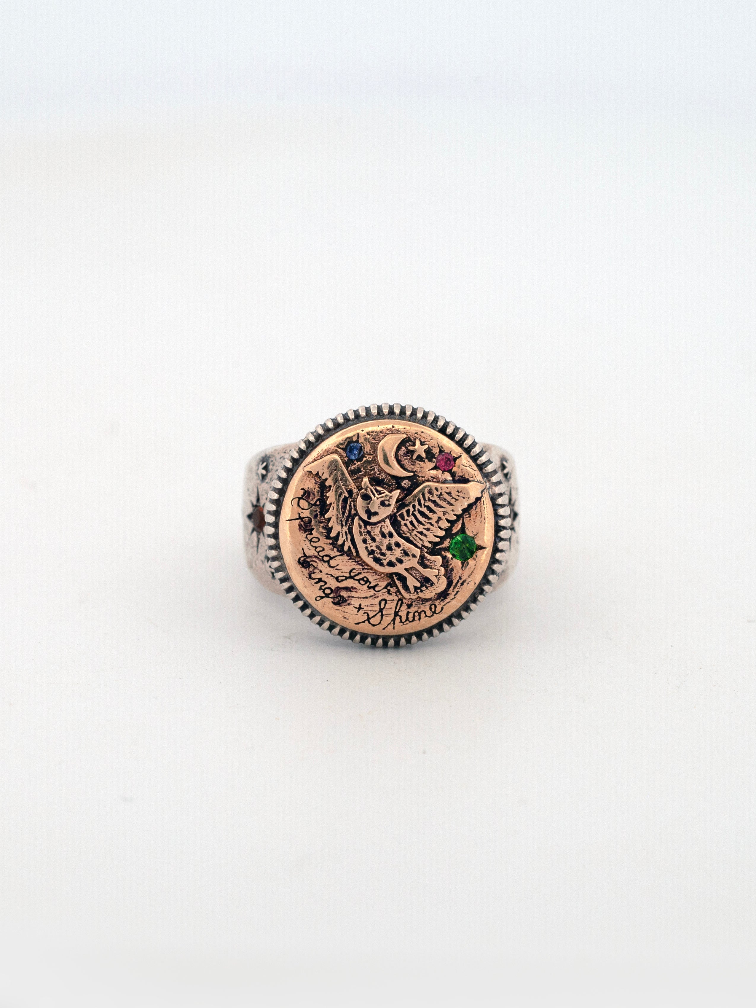 Spread Your Wings And Shine Ring