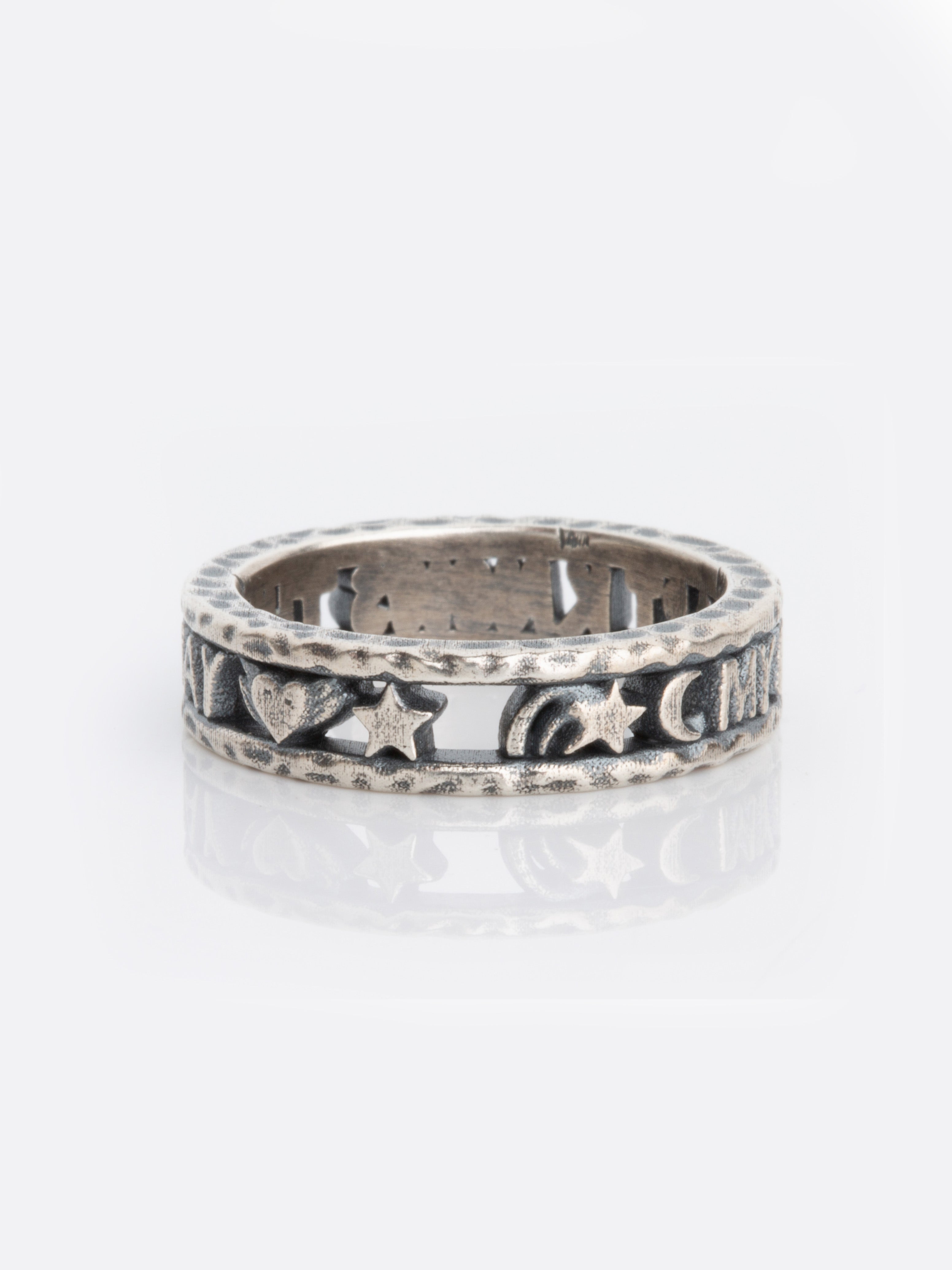My Heart Knows The Way Sterling Ring