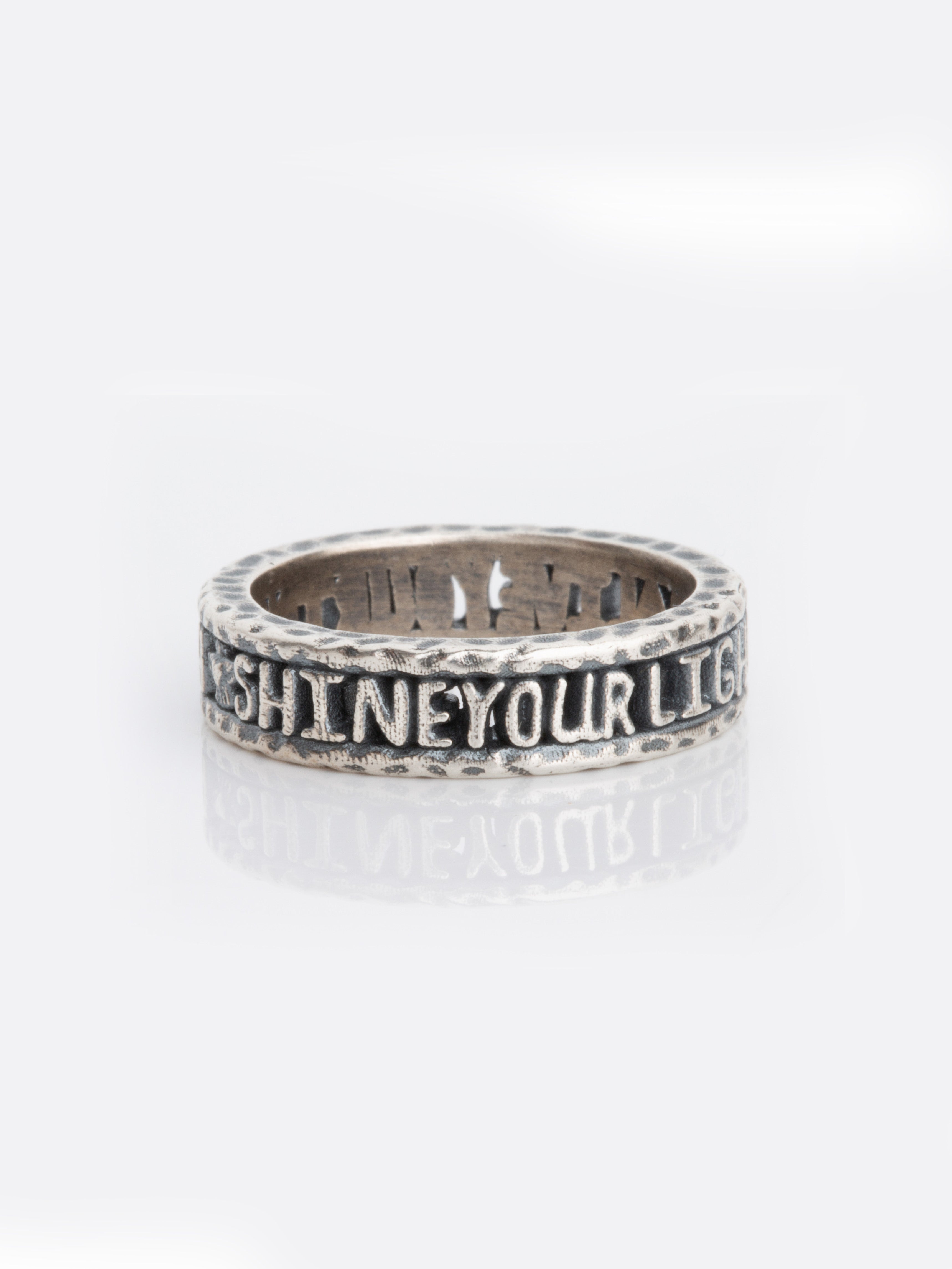 Live Your Truth Sterling Ring