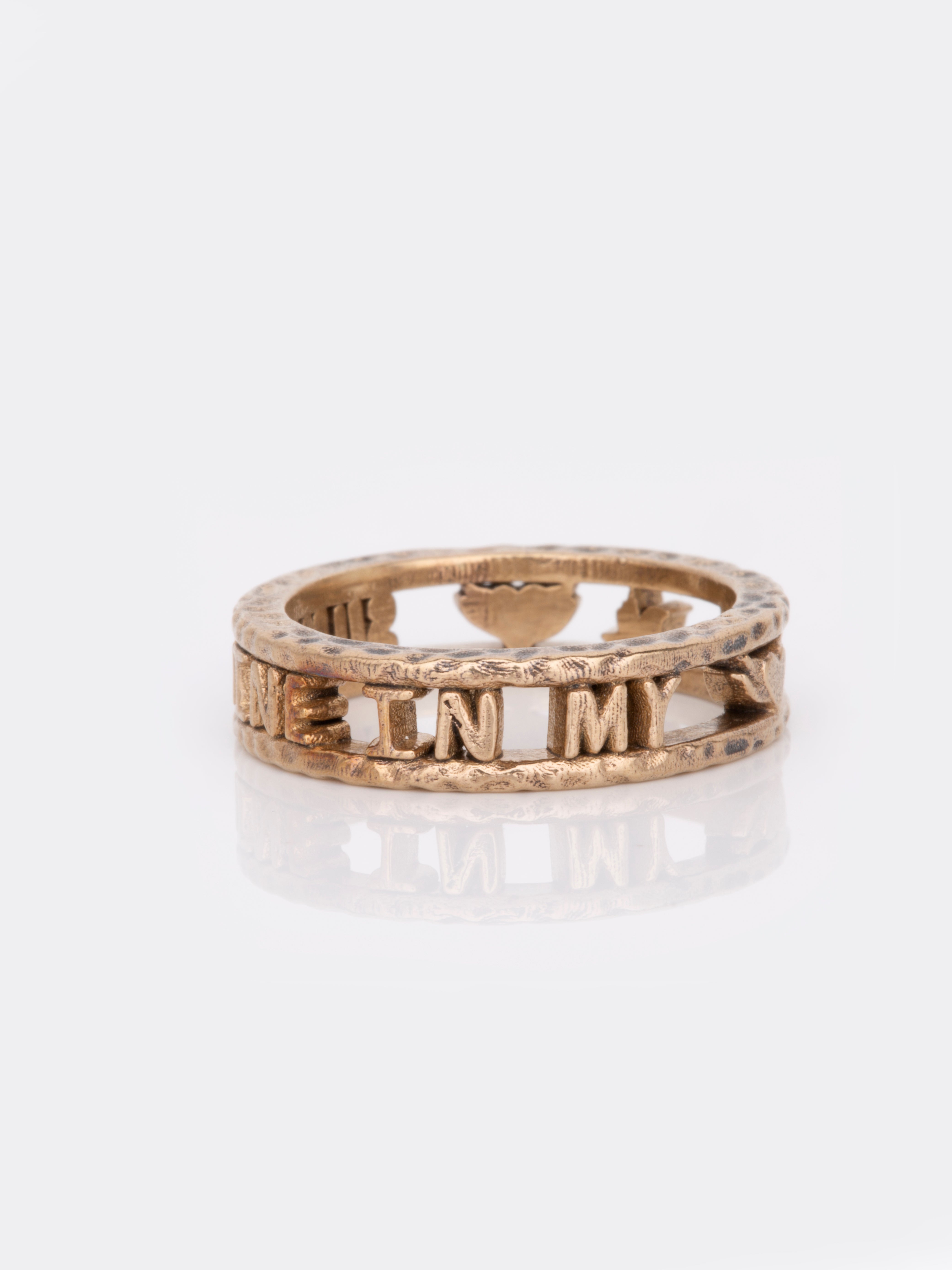 Sunshine In My Heart Gold Ring