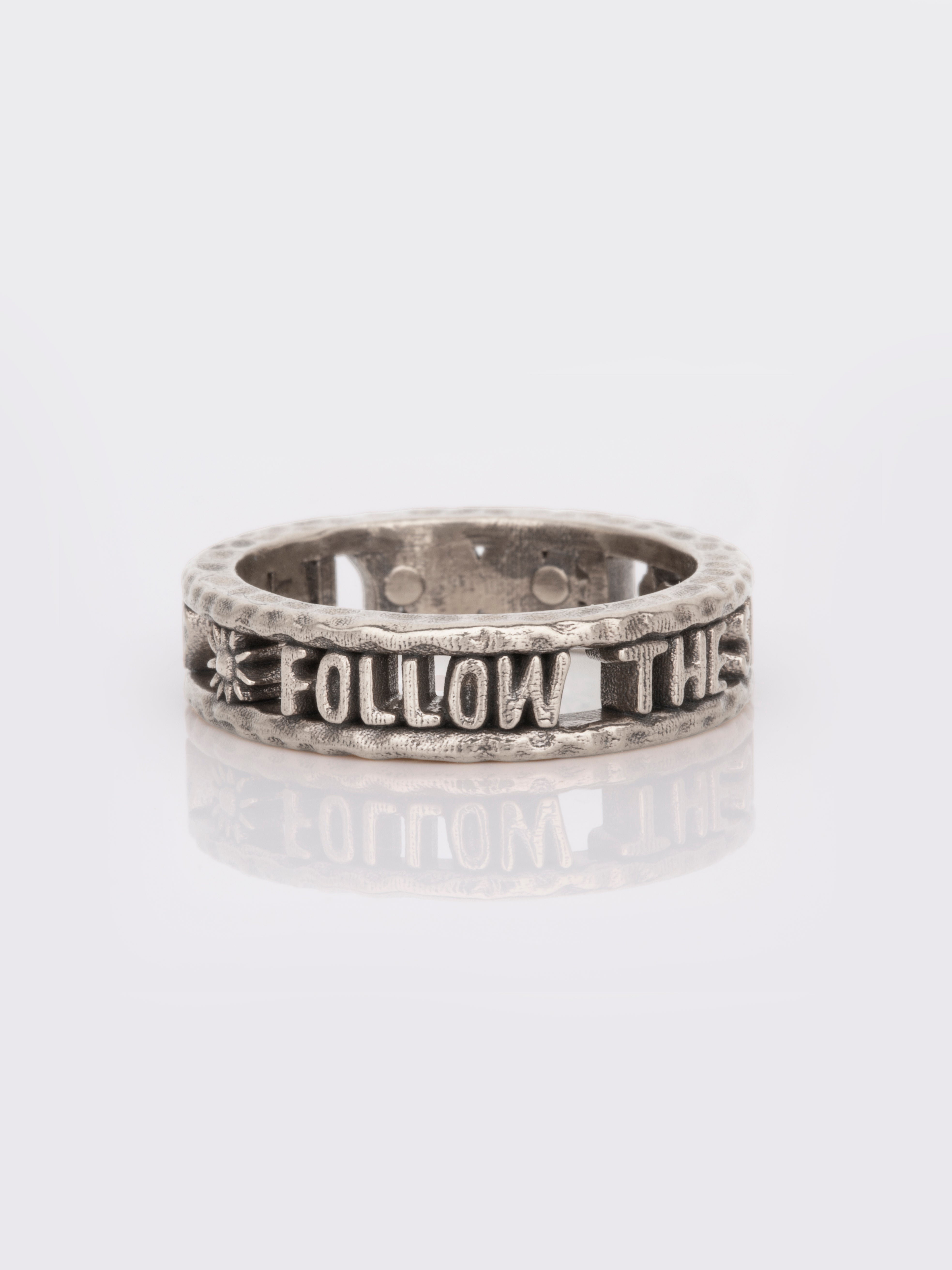 Follow The Sun Sterling Ring