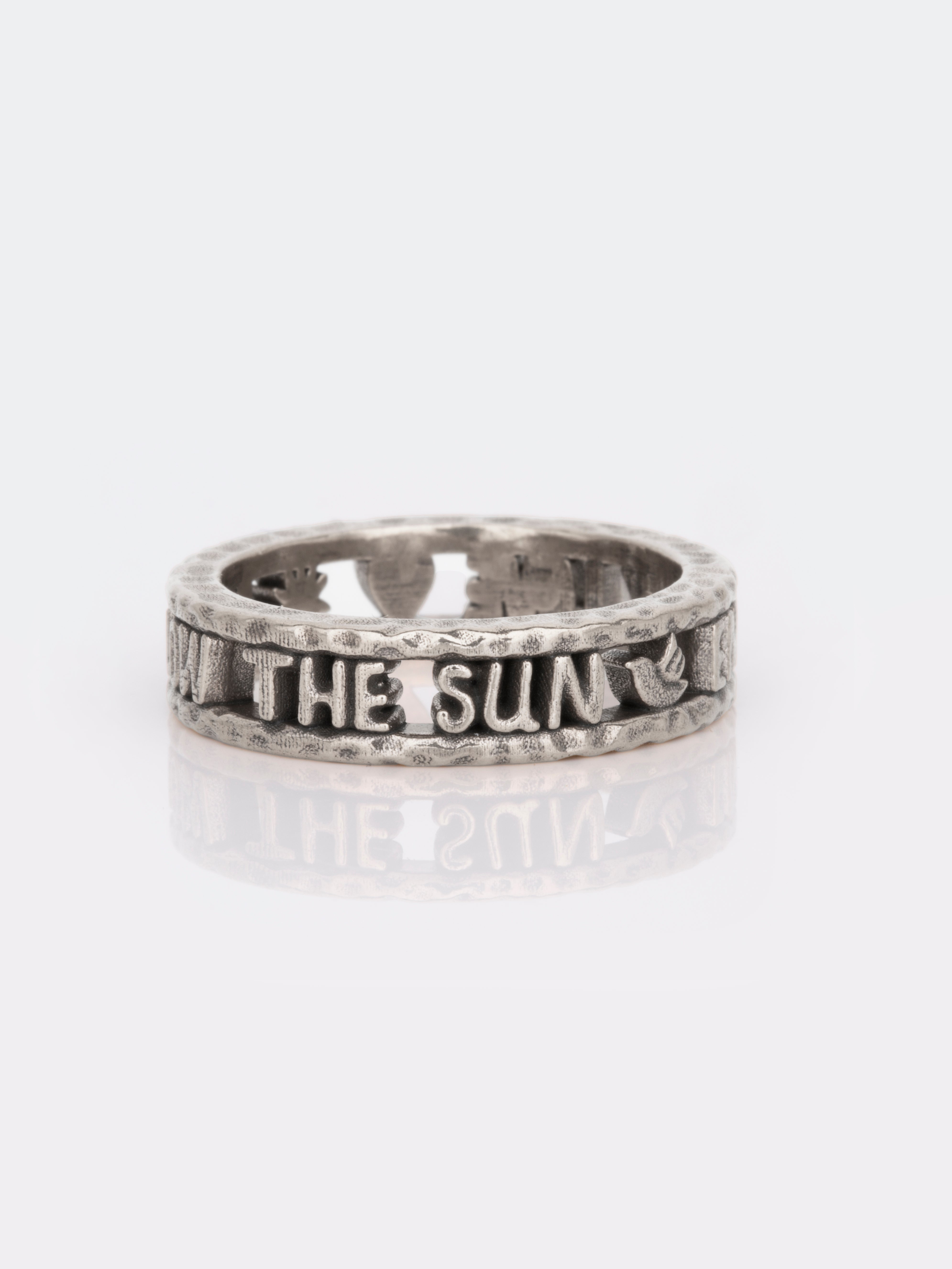Follow The Sun Sterling Ring