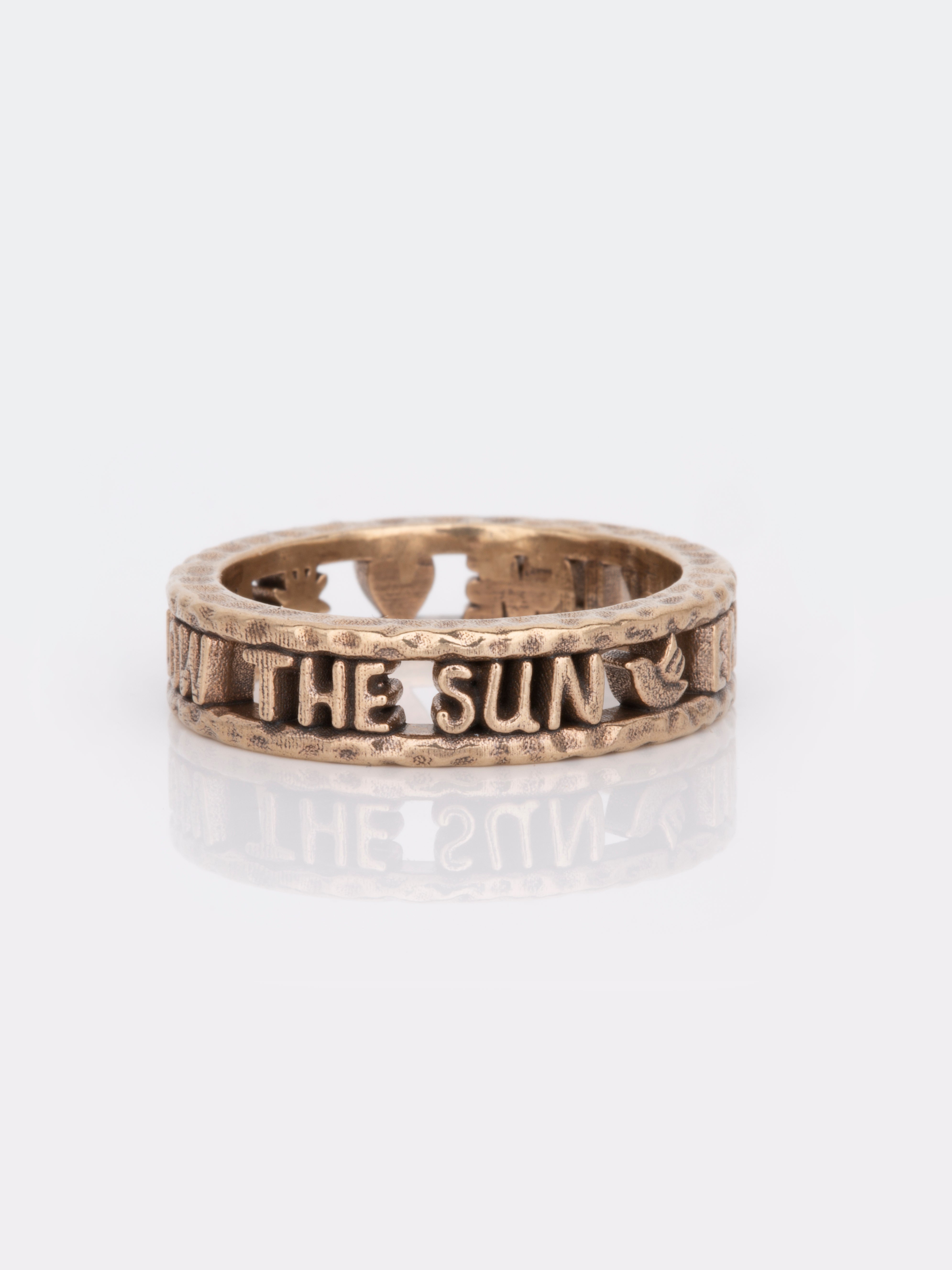 Follow The Sun Gold Ring