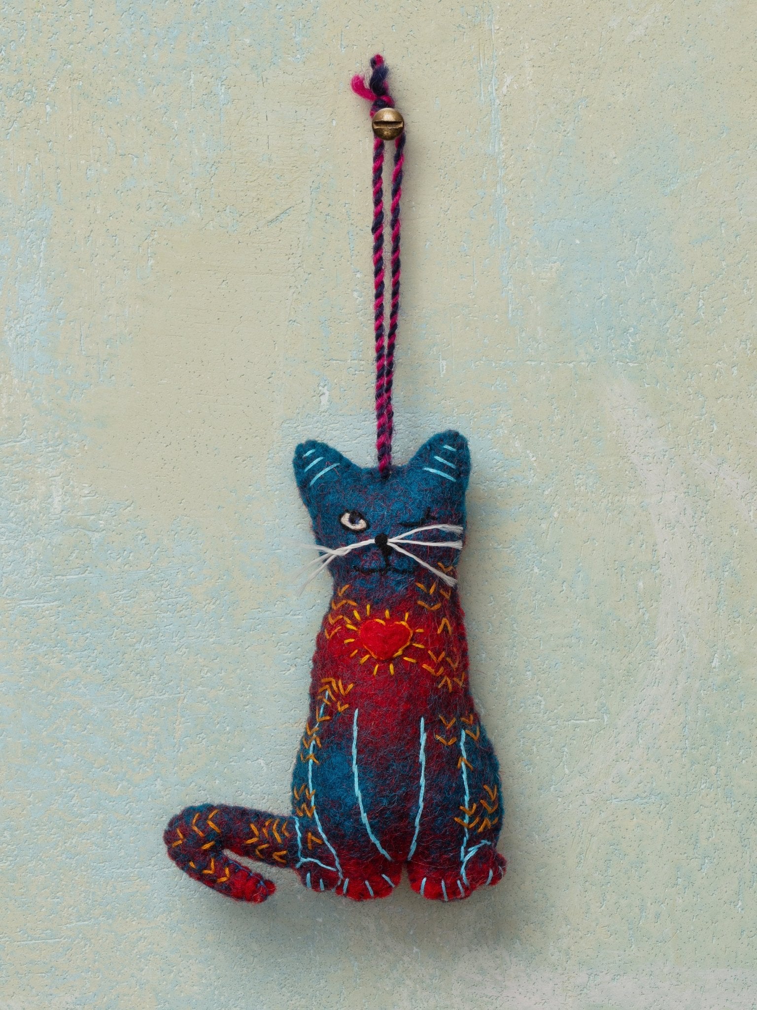 Rue The Cat Ornament - Jes MaHarry