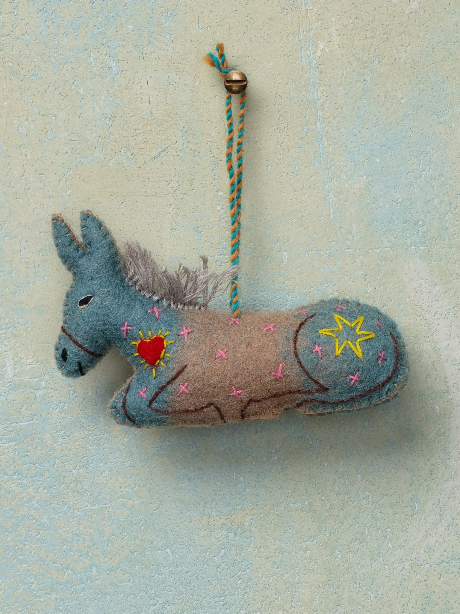 Prudence The Donkey Ornament - Jes MaHarry