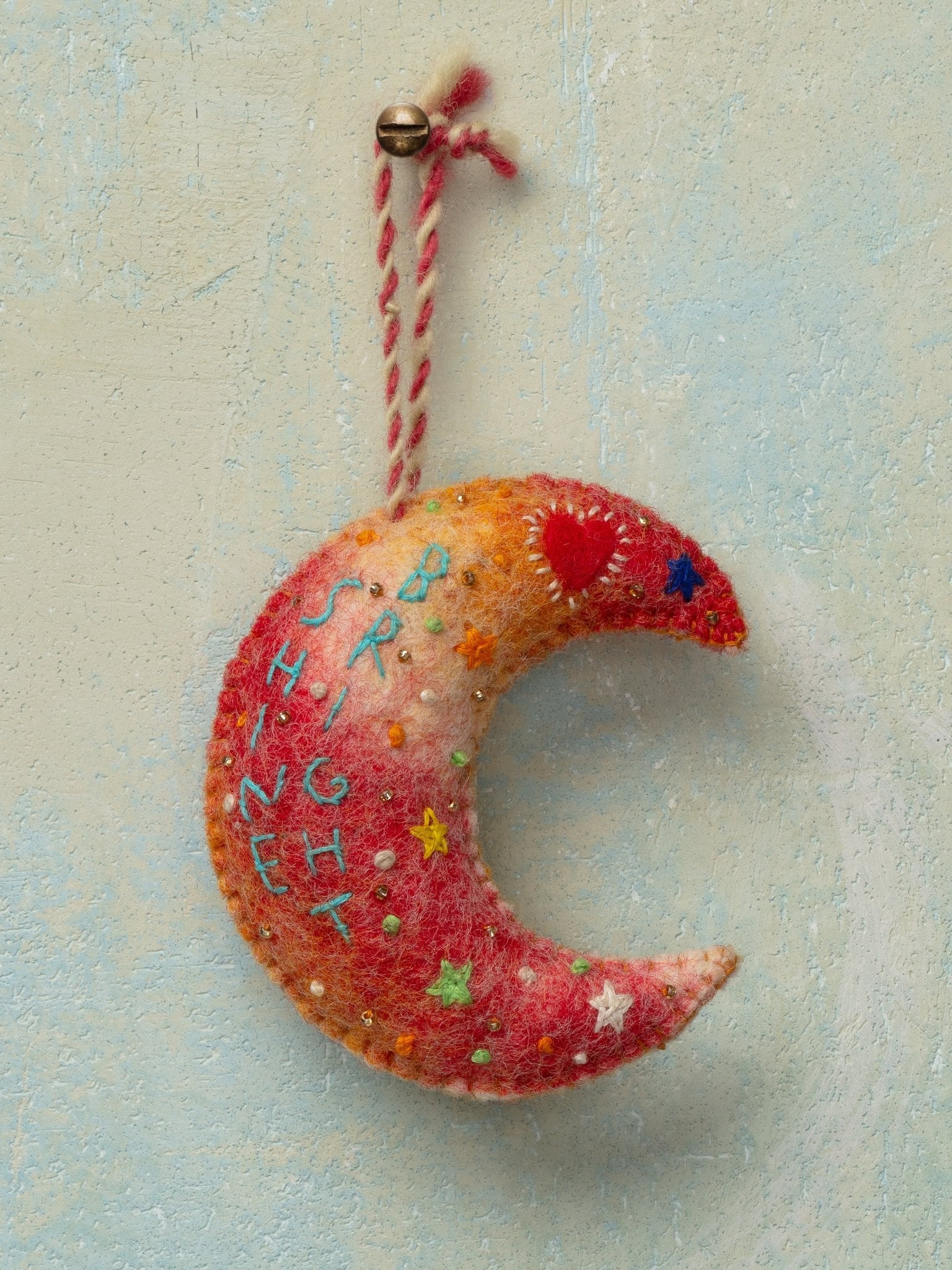 Shine Bright Moon Ornament - Jes MaHarry