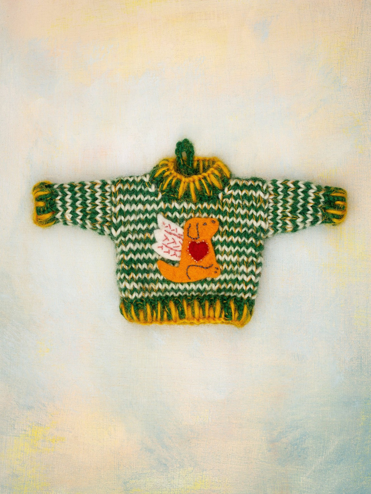 Happy the Dog Sweater Ornament — Jes MaHarry