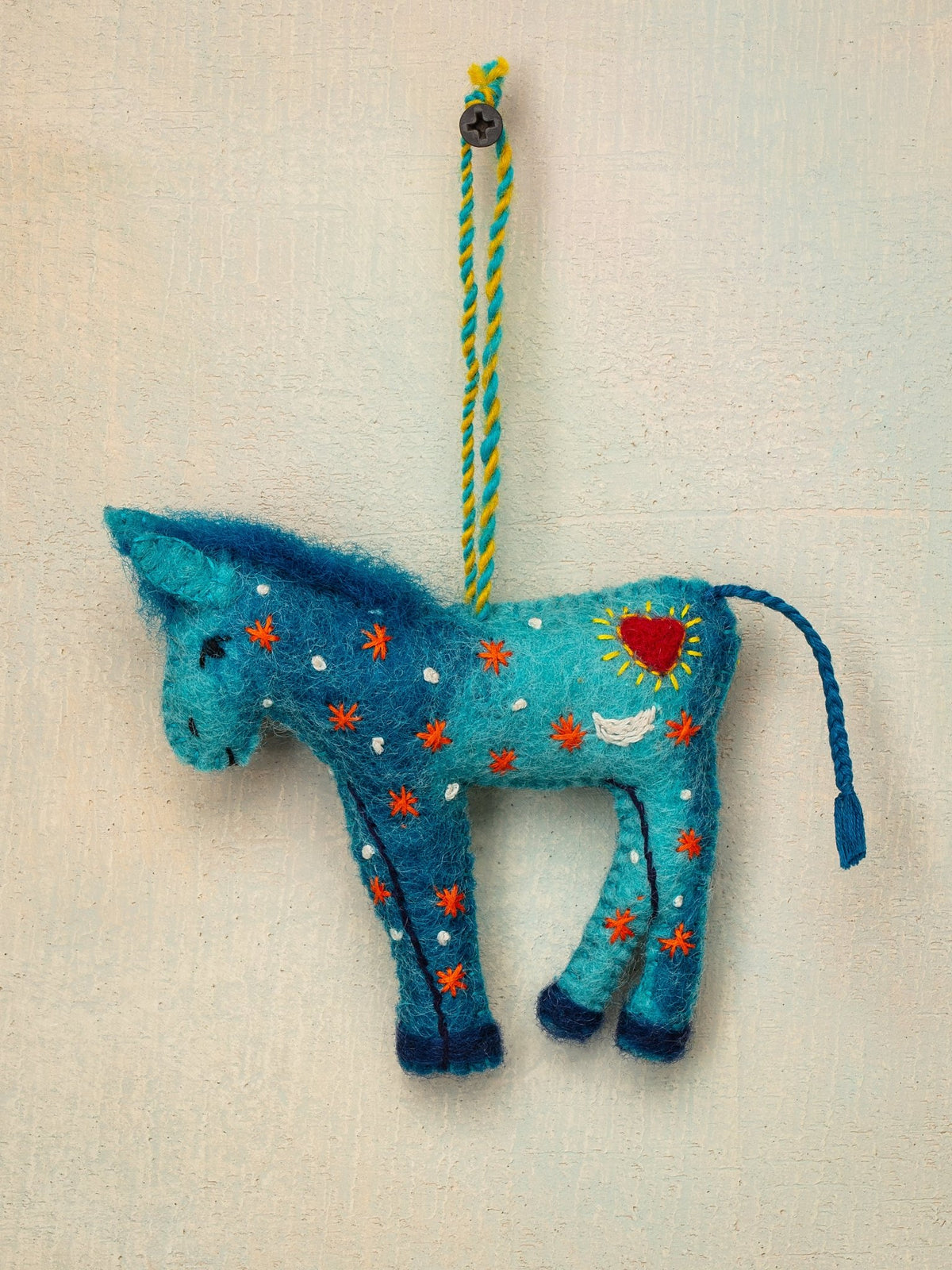 Tulip The Donkey Ornament — Jes MaHarry