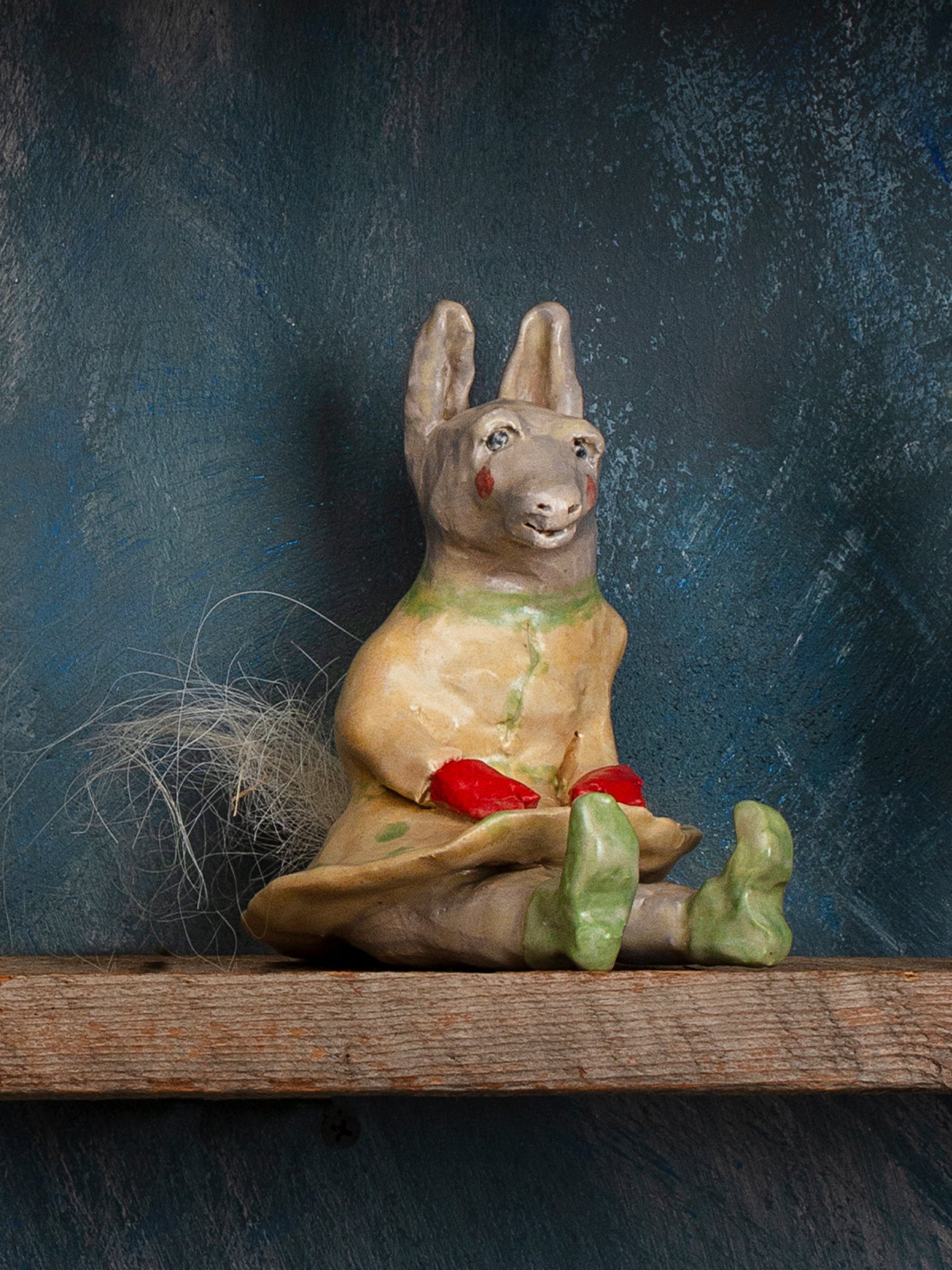 Donkey with Red Mittens - Katherine Dunn