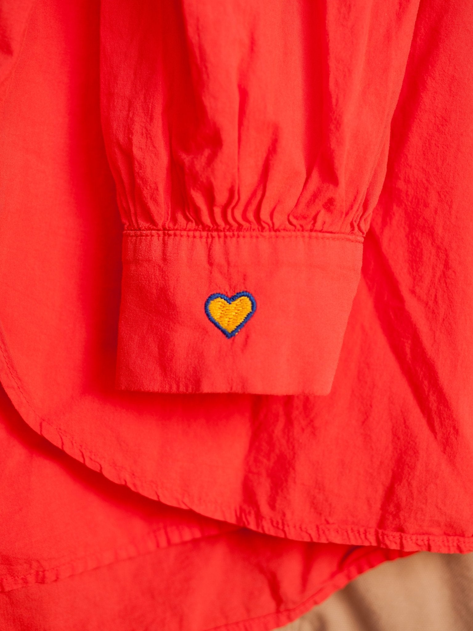 Heart on your sleeve shirt- Red - Jes MaHarry