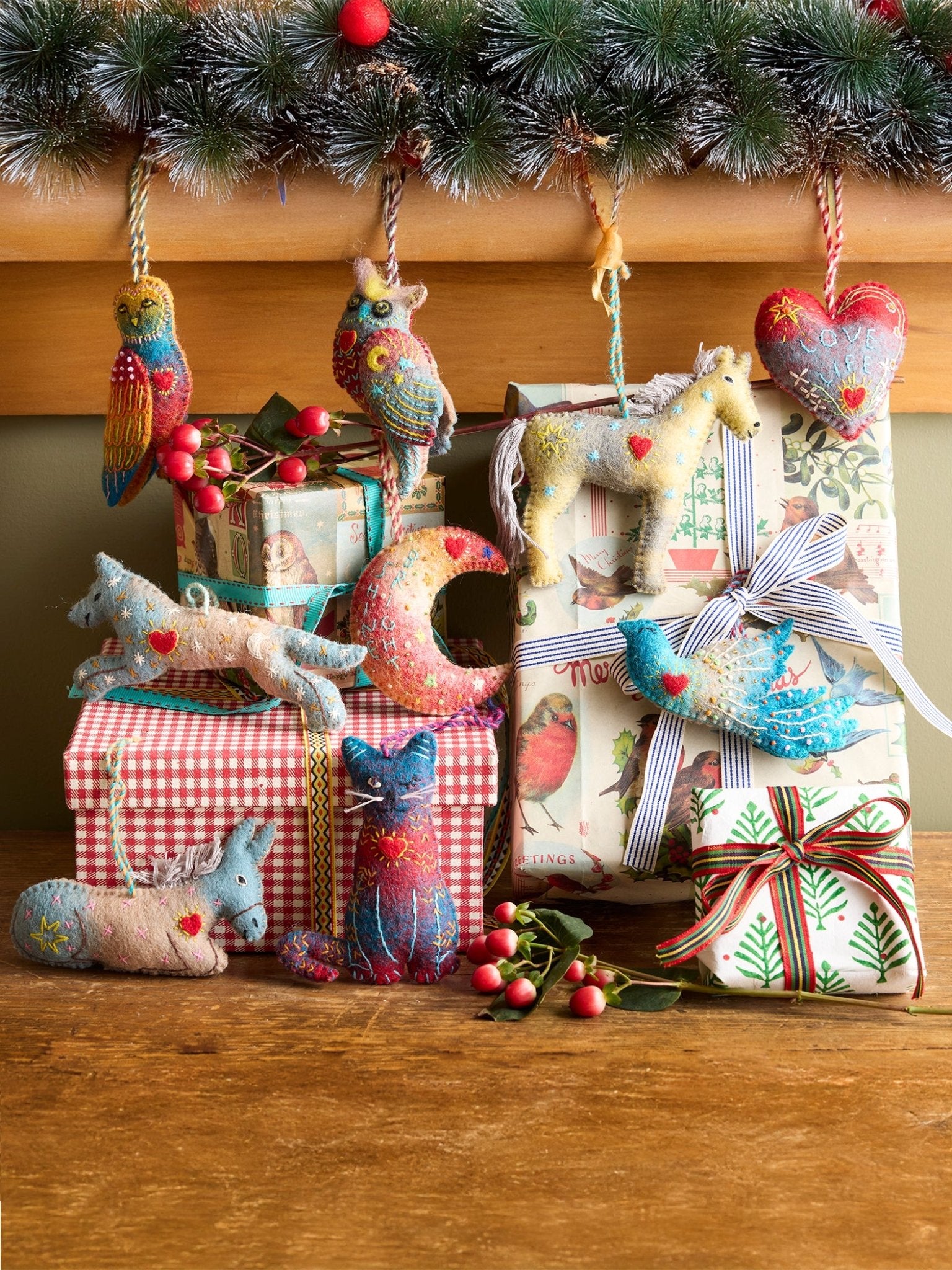 Wise Owl Ornament - Jes MaHarry