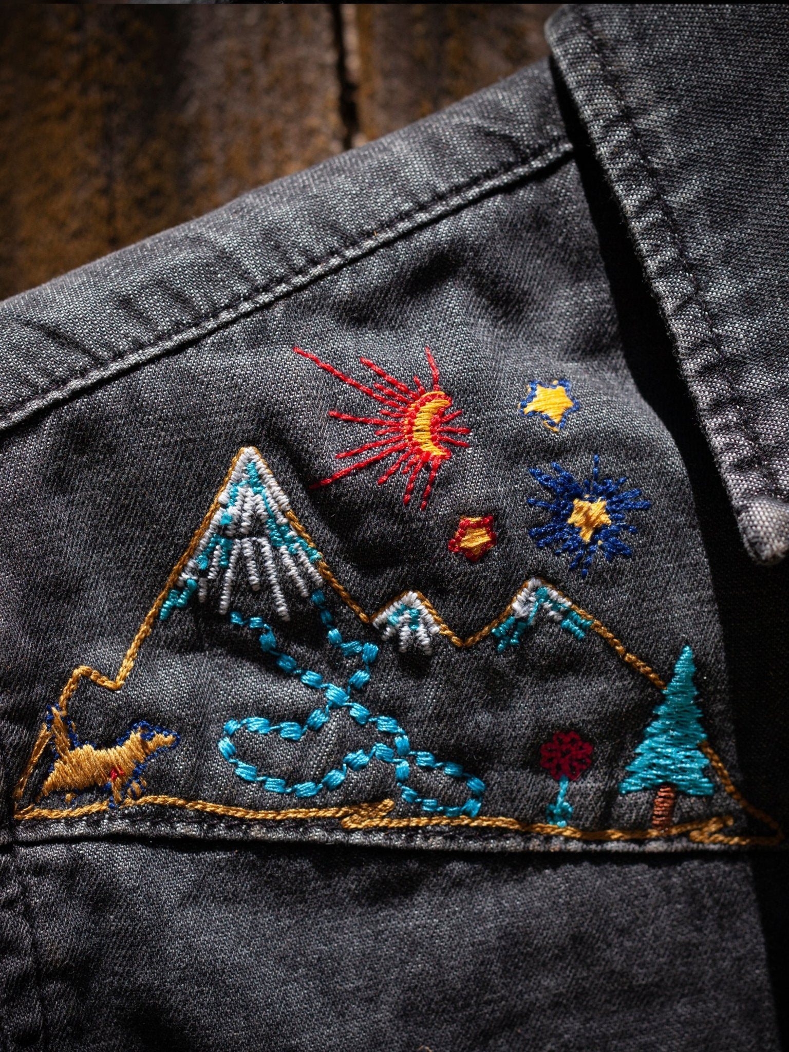 Speak Your Truth Denim Shirt - Jes MaHarry