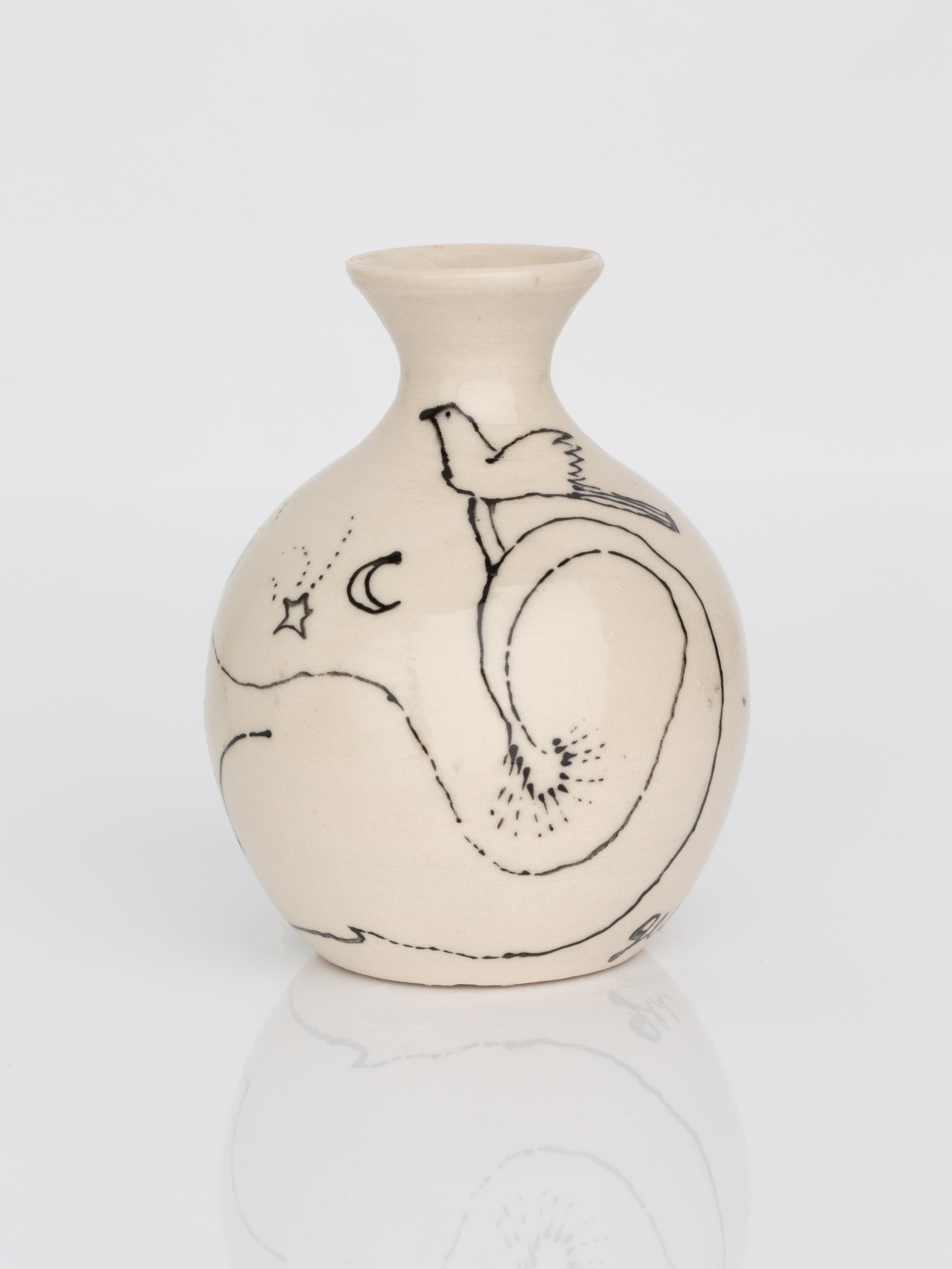 Lioness Mini Vase