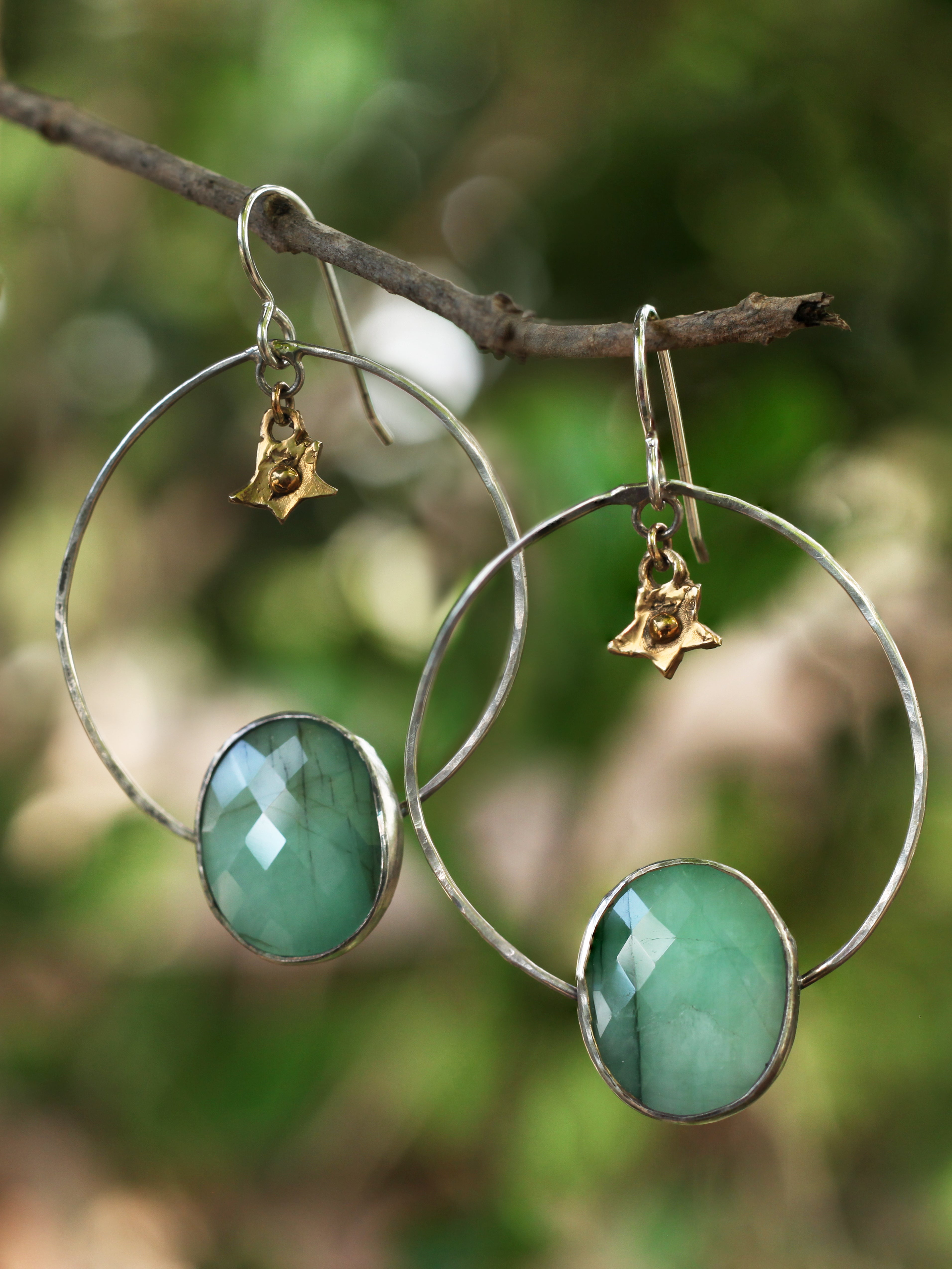 Emerald Sea Earrings