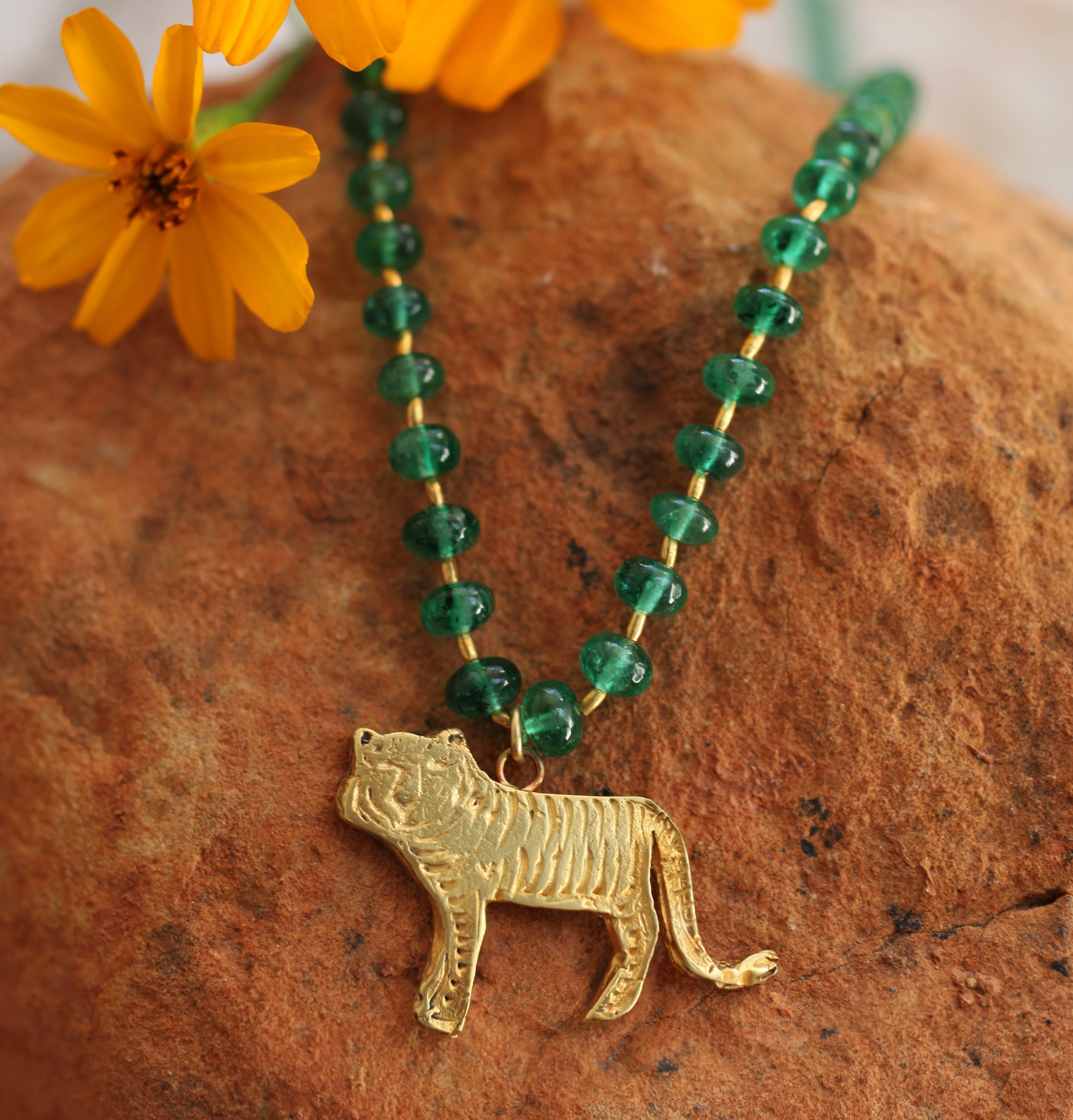 Durga's Tiger Necklace