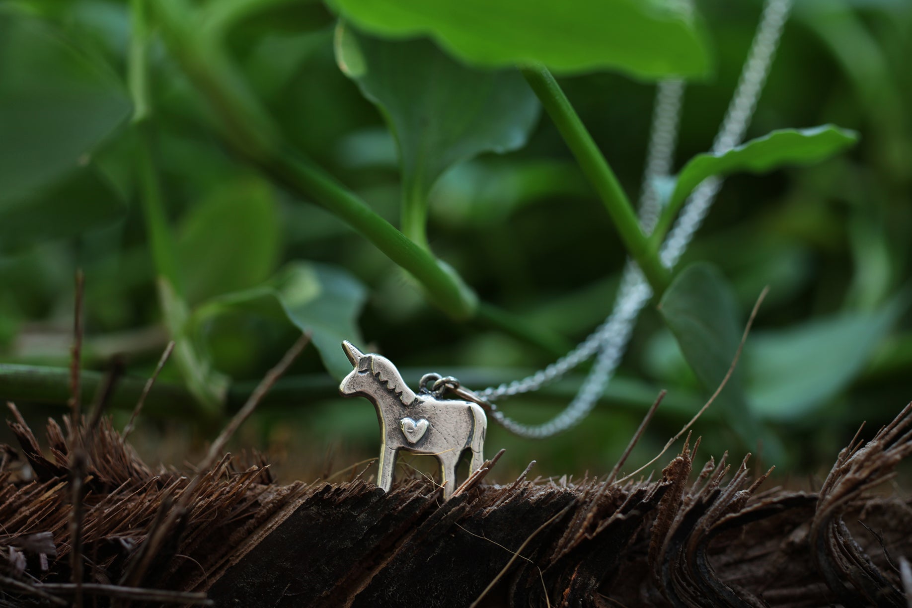 Small Unicorn Necklace, Silver Unicorn Necklace – SilverfireUK