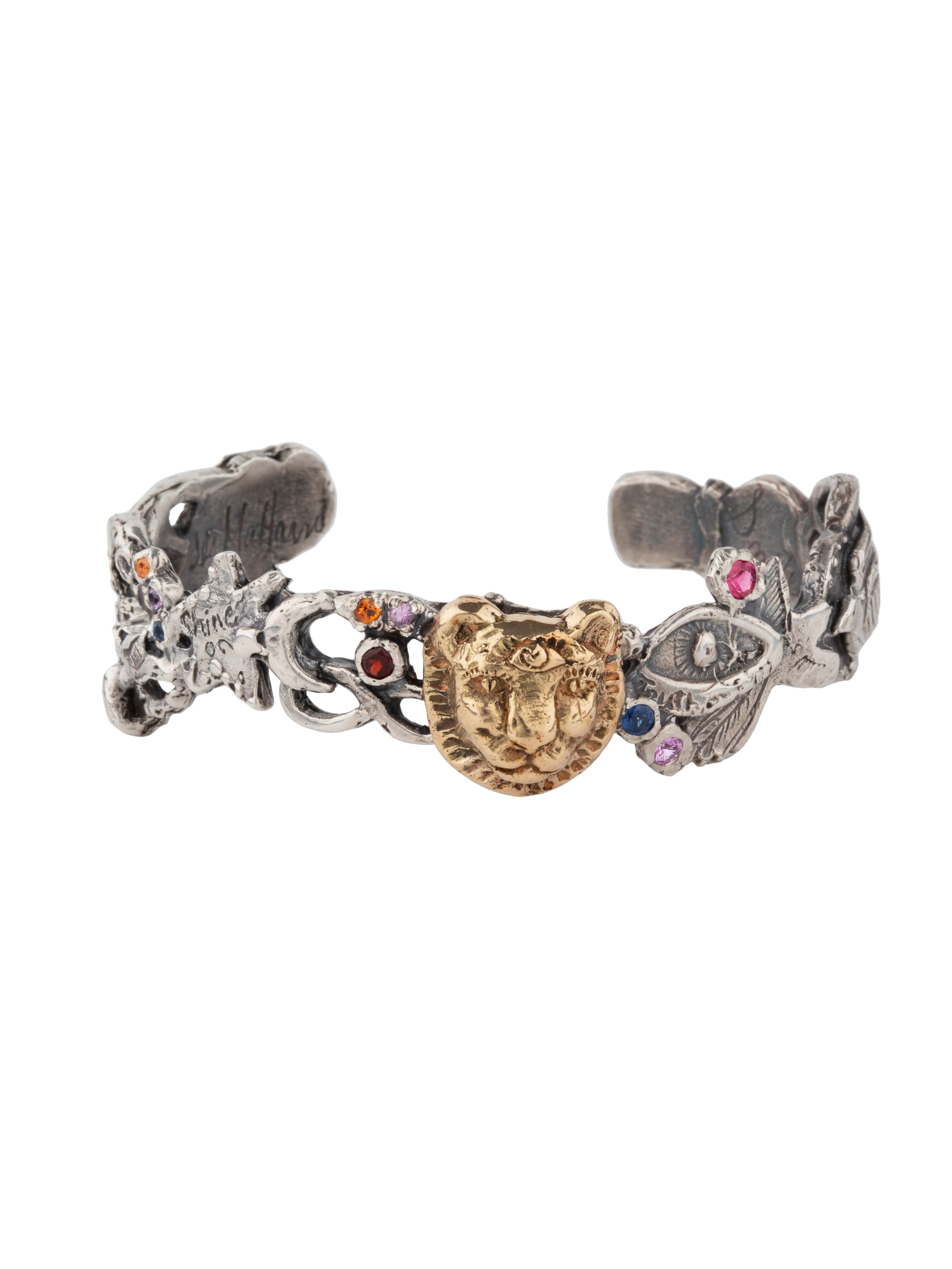 The Lioness and her Gems Cuff