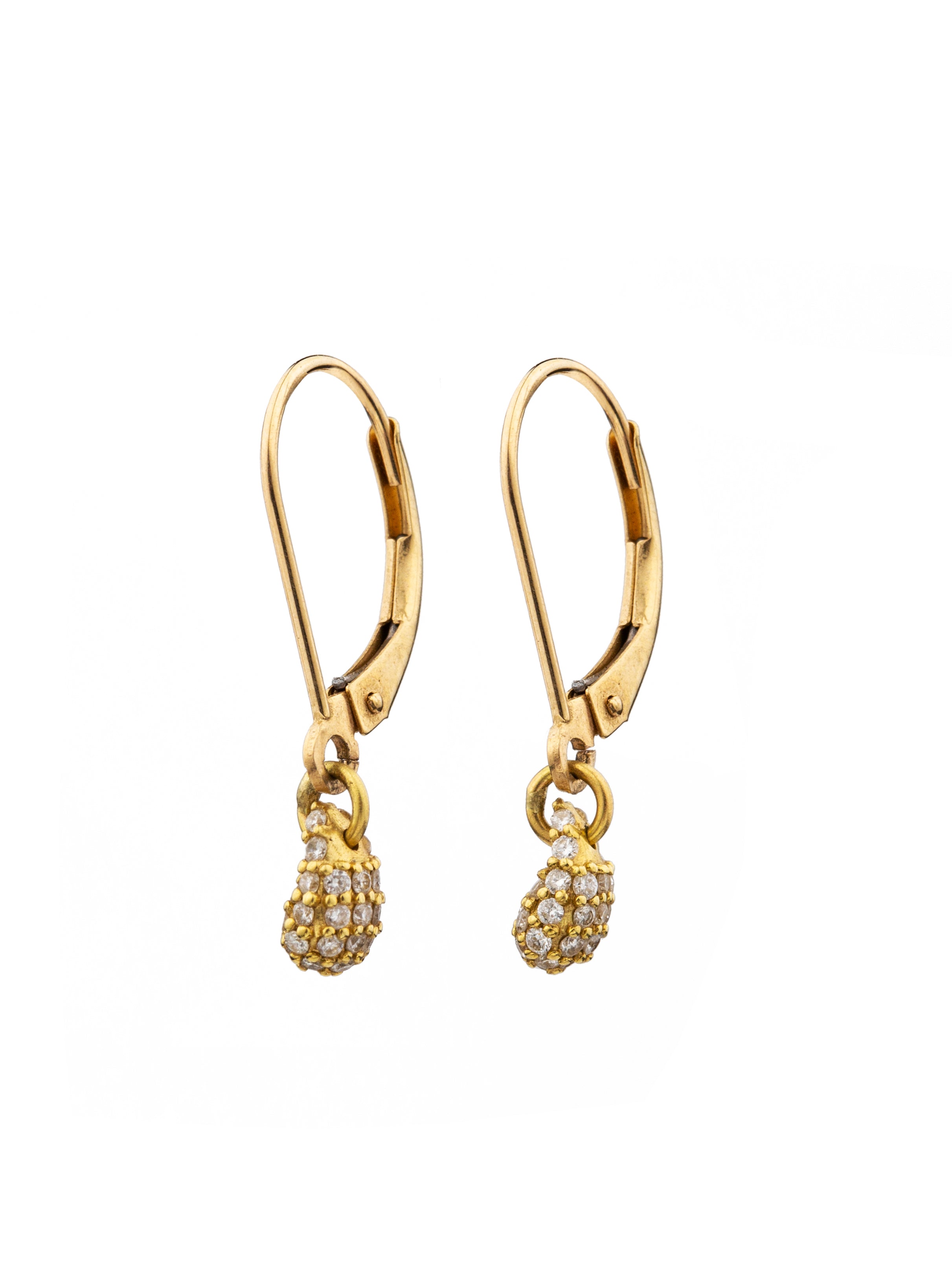 Diamond Drop Earrings