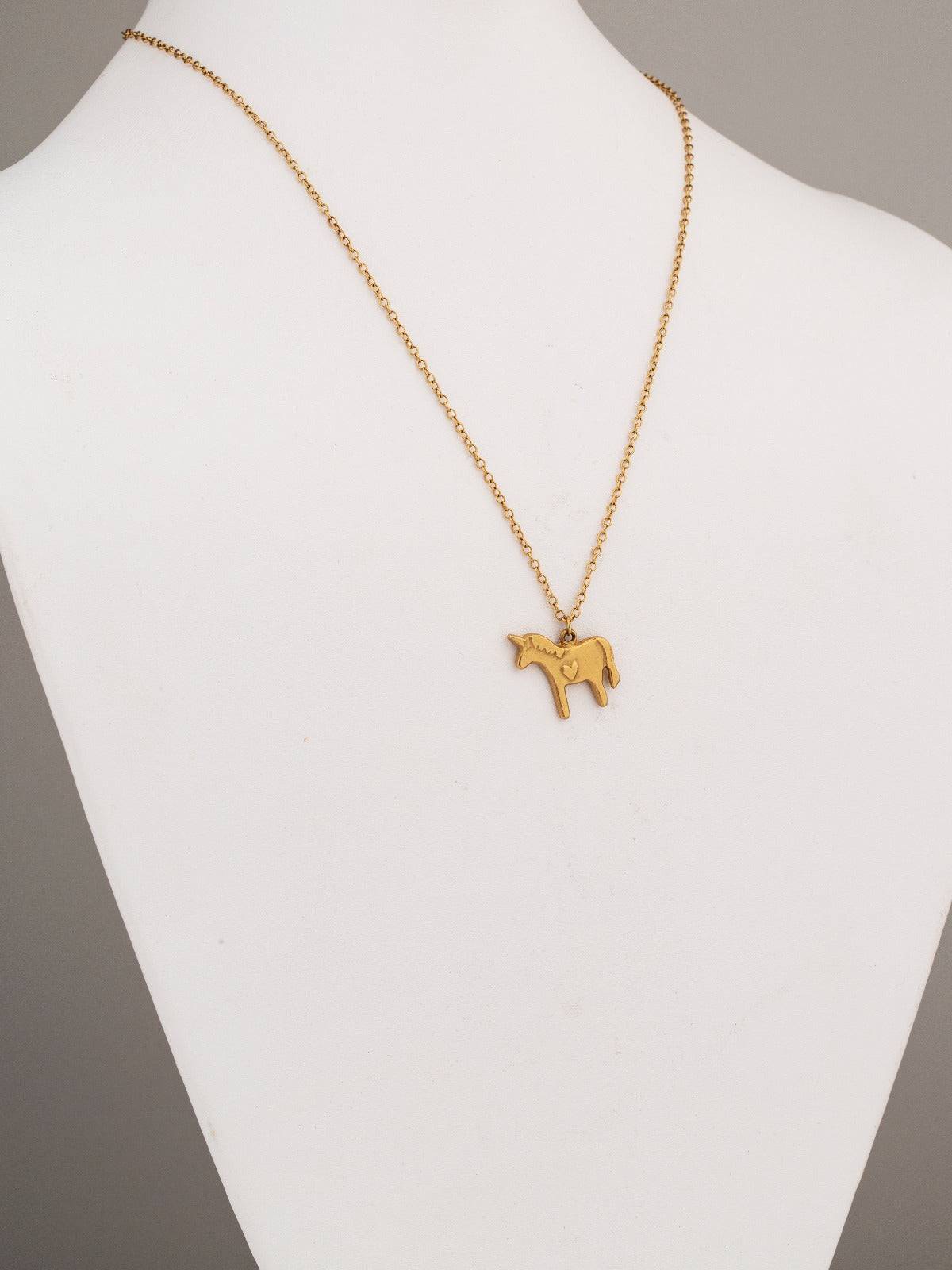 Believe in You Necklace-Gold