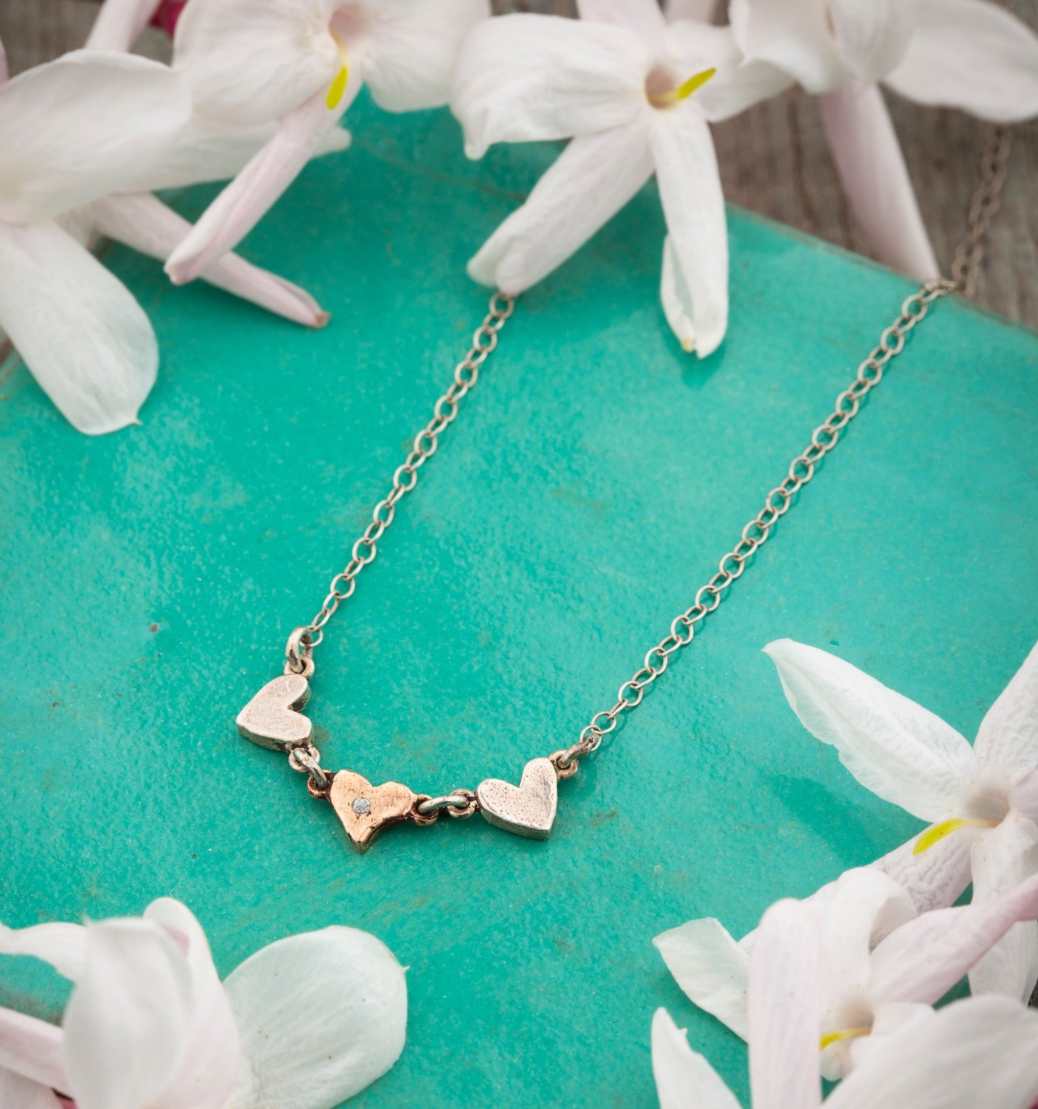 Three Sweethearts Necklace
